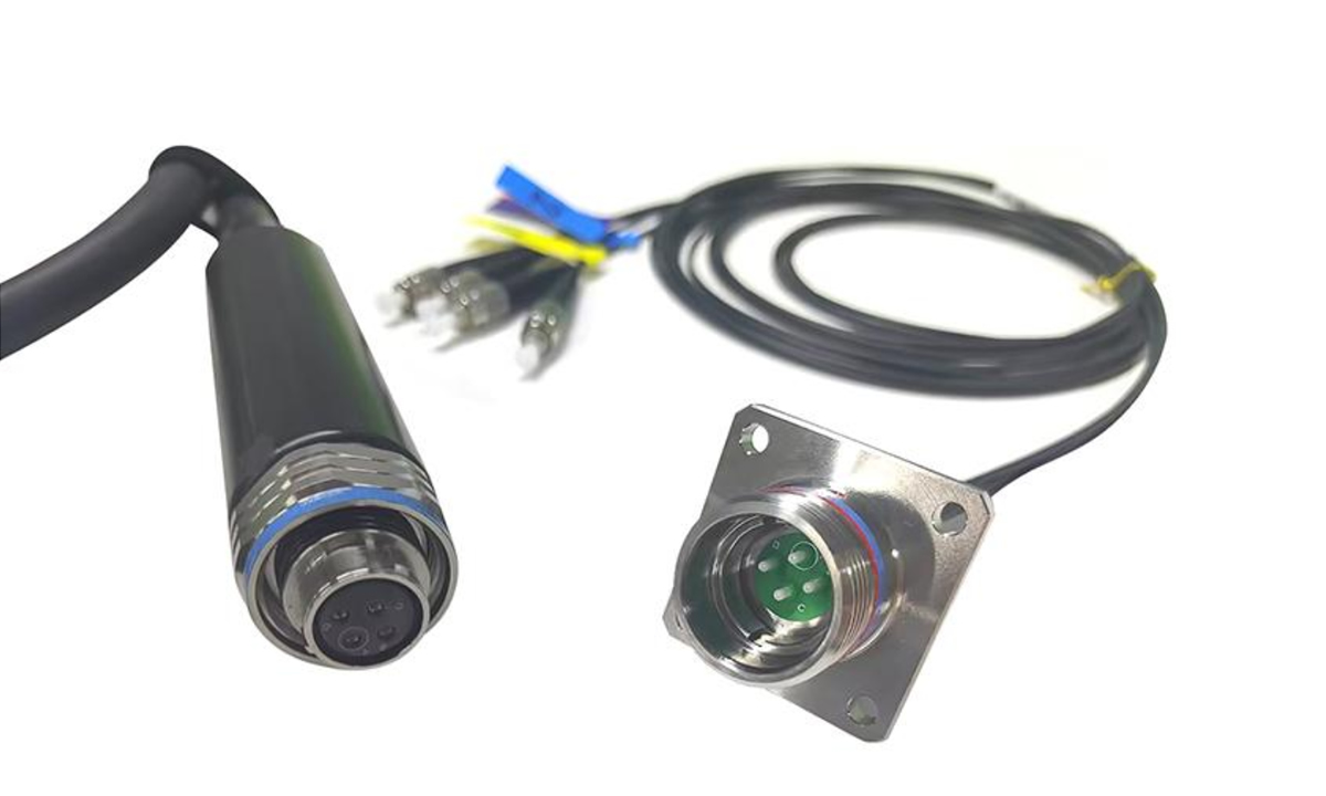 J599Ⅲ系列扩展光束光纤连接器