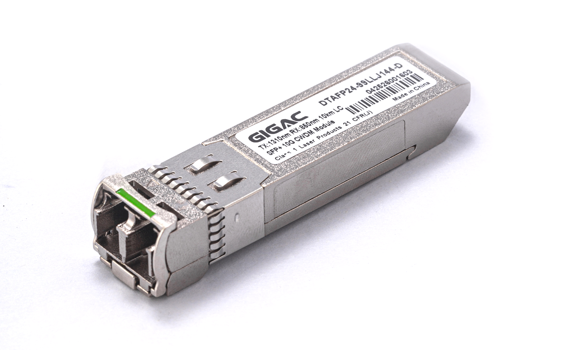 30Kbps-50Mbps低速军品级SFP+光模块