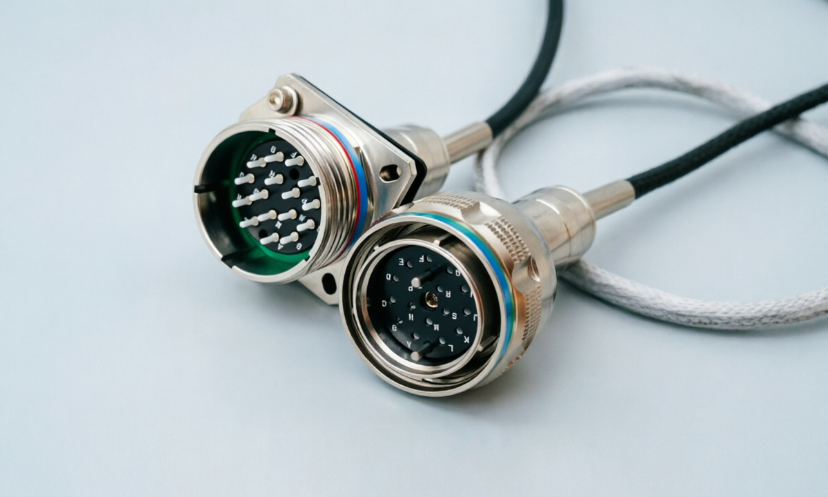 J599E8系列扩束型光纤连接器